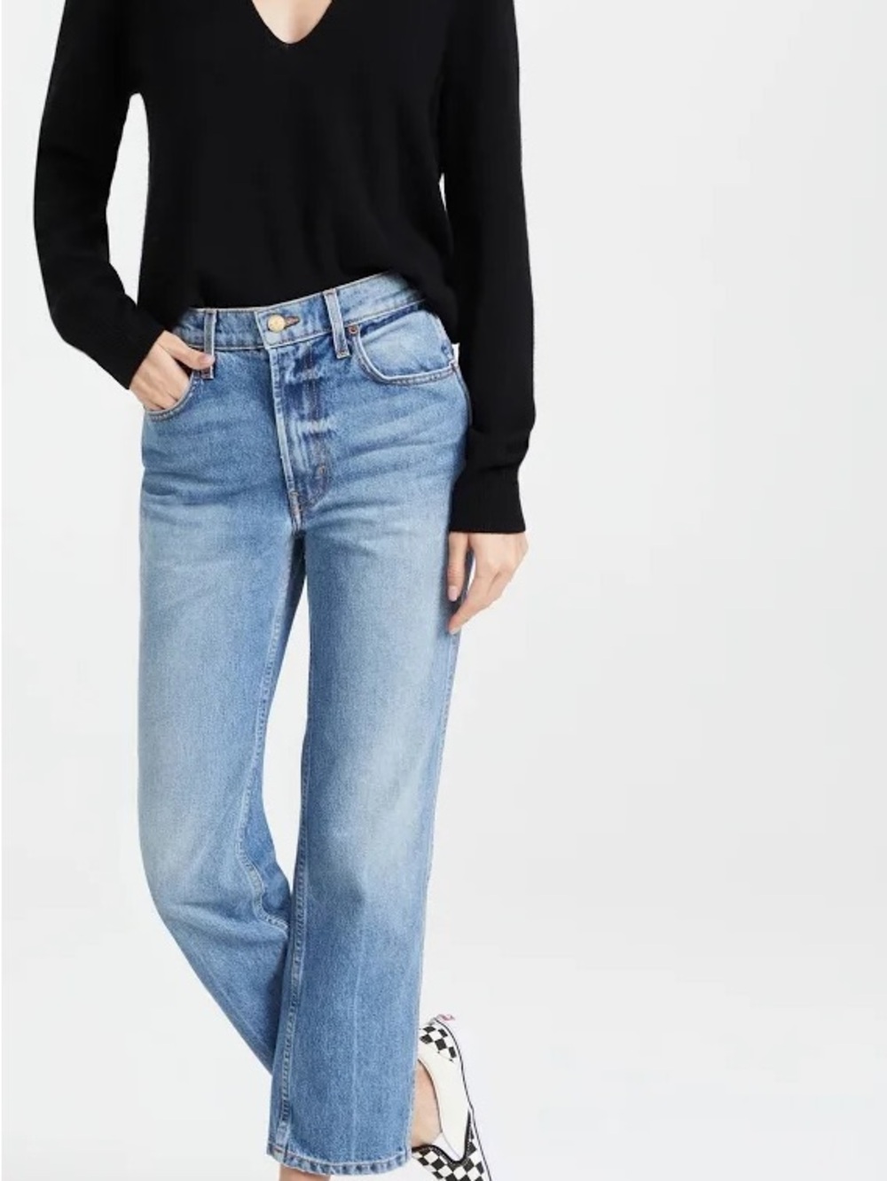 B Sides Louis High-Waisted Jeans | Sydney Clean Blue